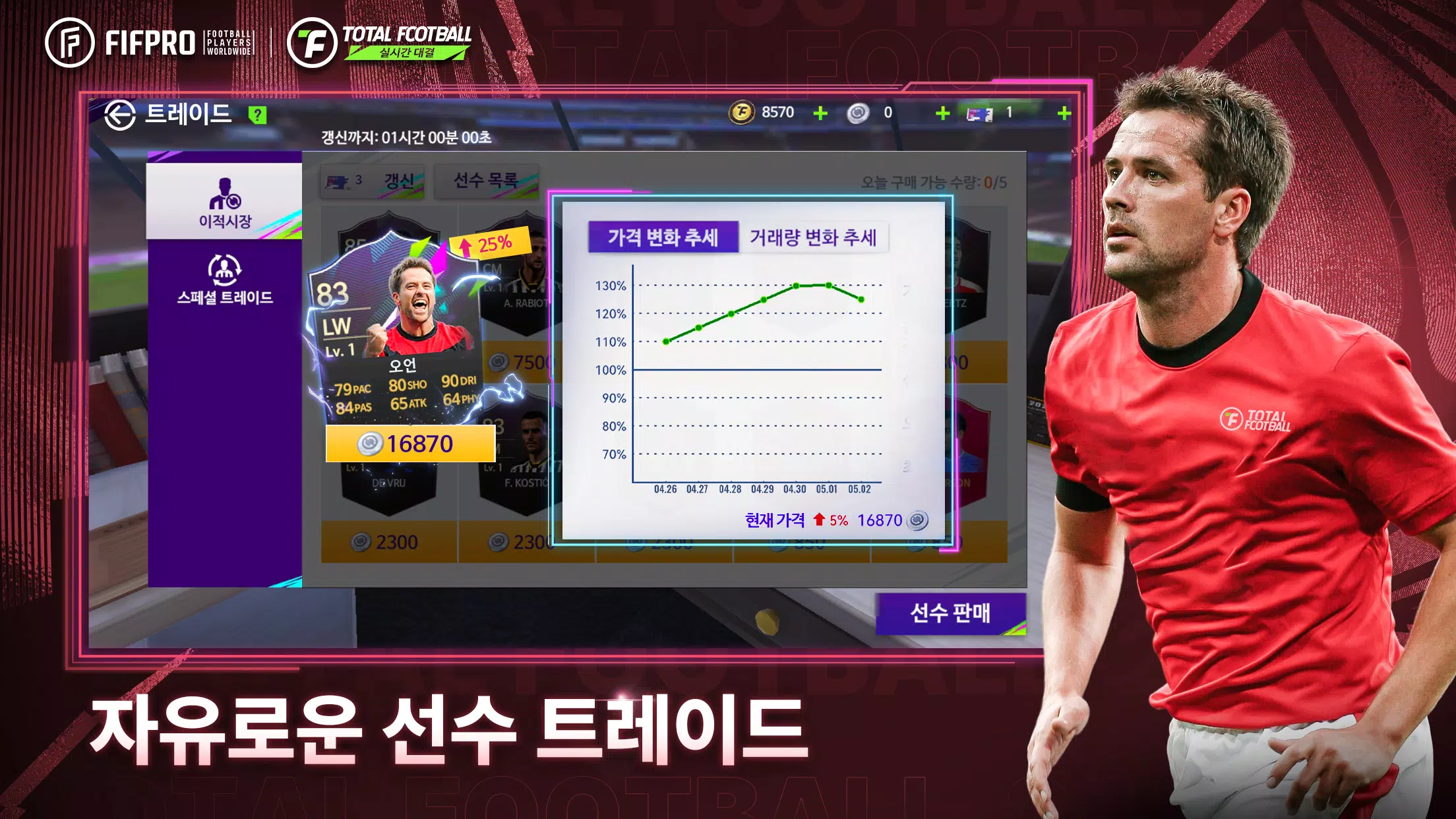 Total Football 24 - 박지성 선수 등장! Capture d’écran 4