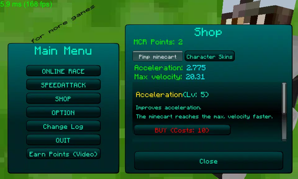 Minecart Race Adventures Capture d’écran 3