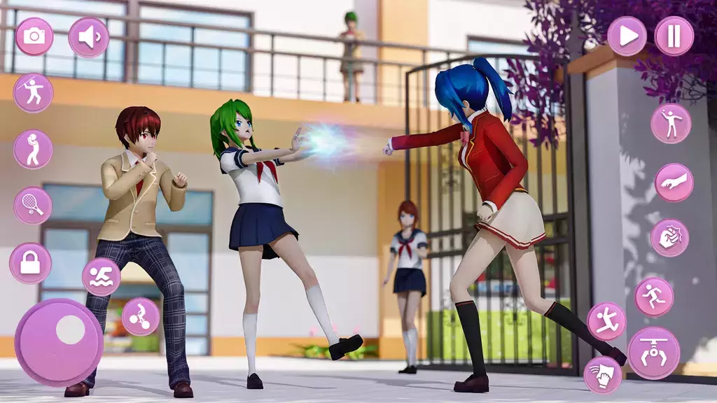 Anime School Girl Simulator 3D स्क्रीनशॉट 3