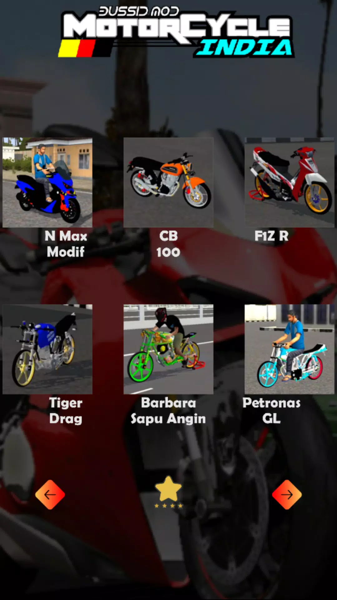 Bussid Mod Motorcycle India Capture d’écran 3