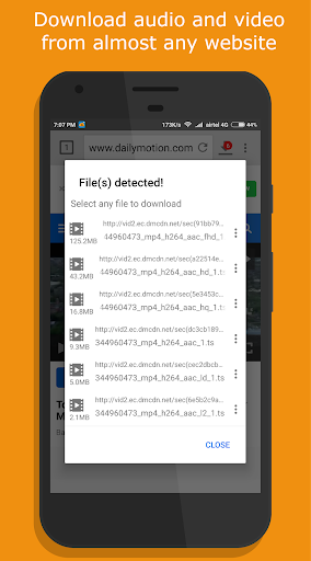 1DM Lite: Browser & Downloader Скриншот 2