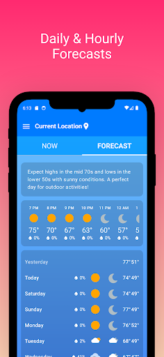 Weather on Homescreen Ekran Görüntüsü 3