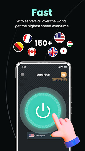 SuperSurf VPN - Fast &Safe VPN应用截图第2张