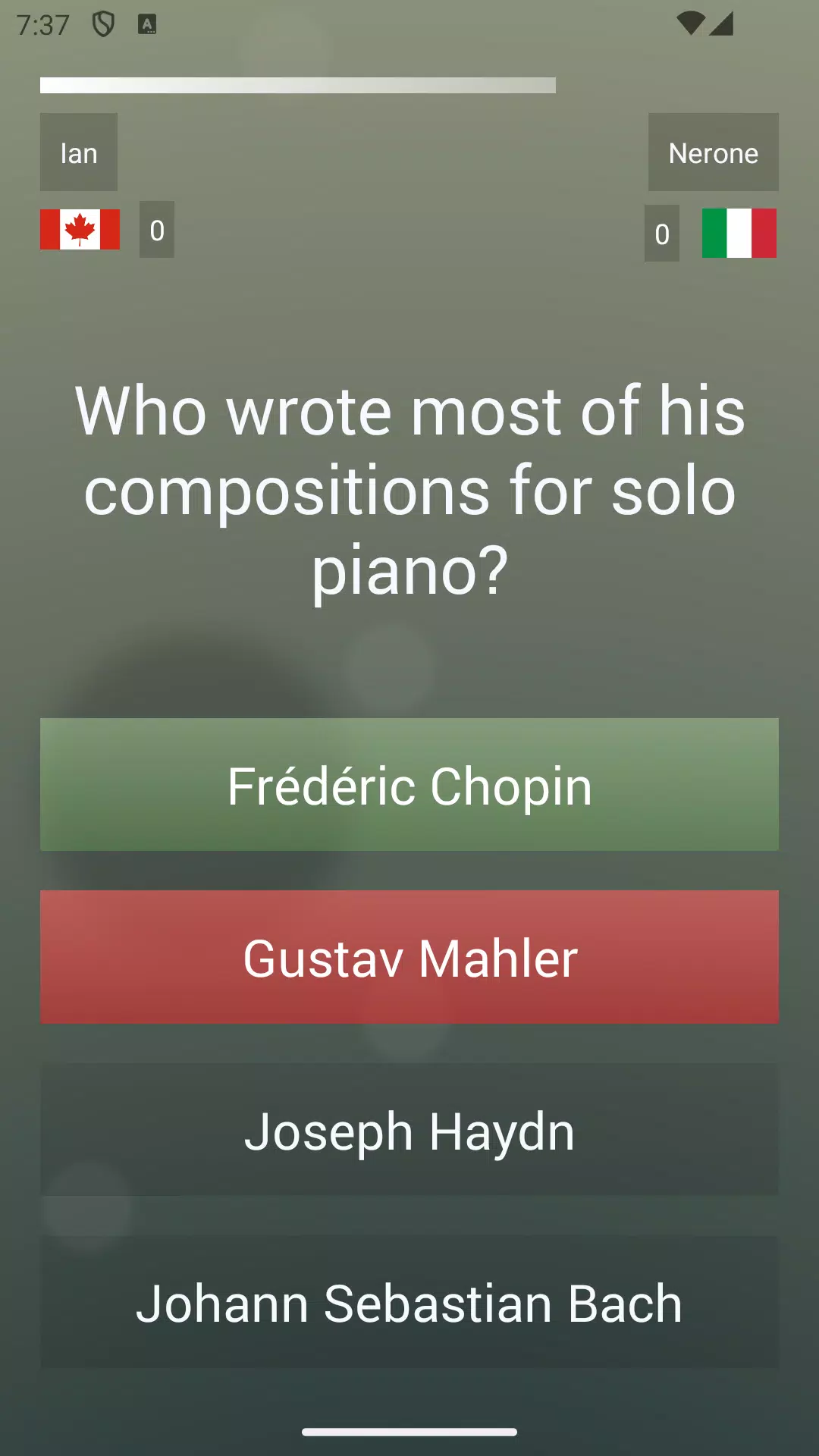 General Knowledge Quiz Screenshot 4