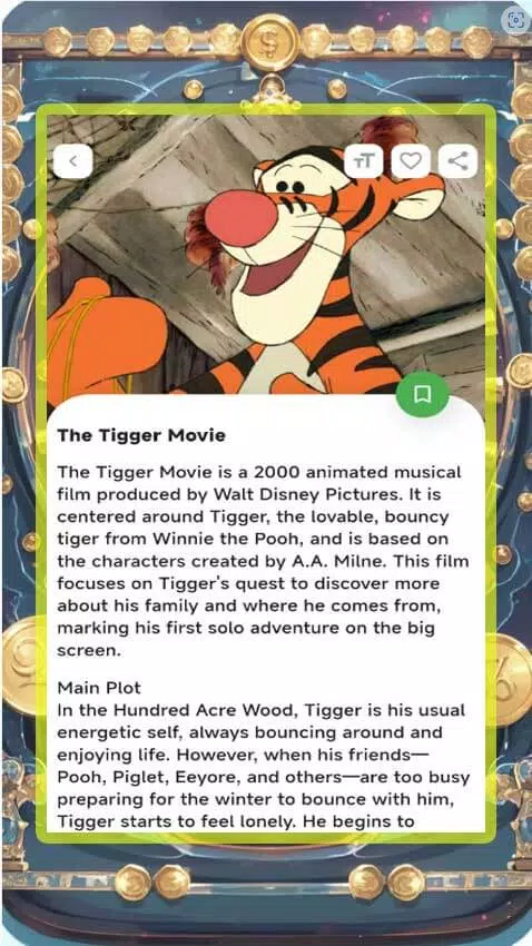 Tiger Tracks:Tales Captura de tela 1