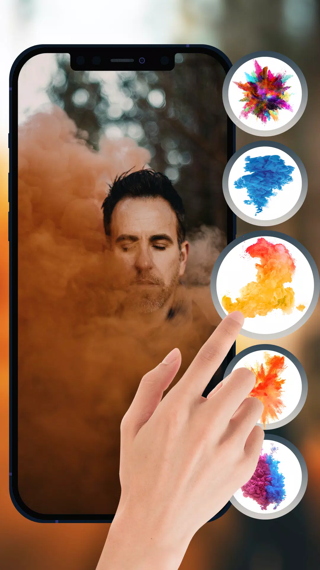 Smoke Filter Photo Editor スクリーンショット 3