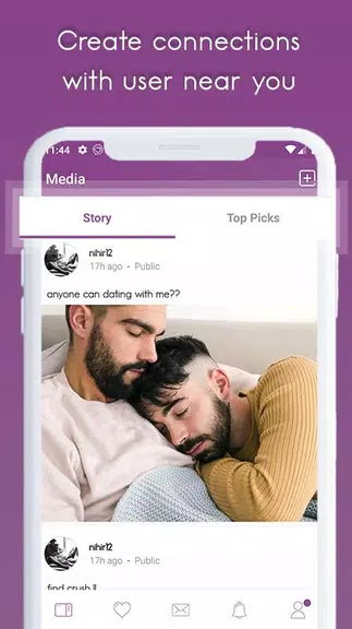 Gay Dating, Chat and Meet Screenshot 2