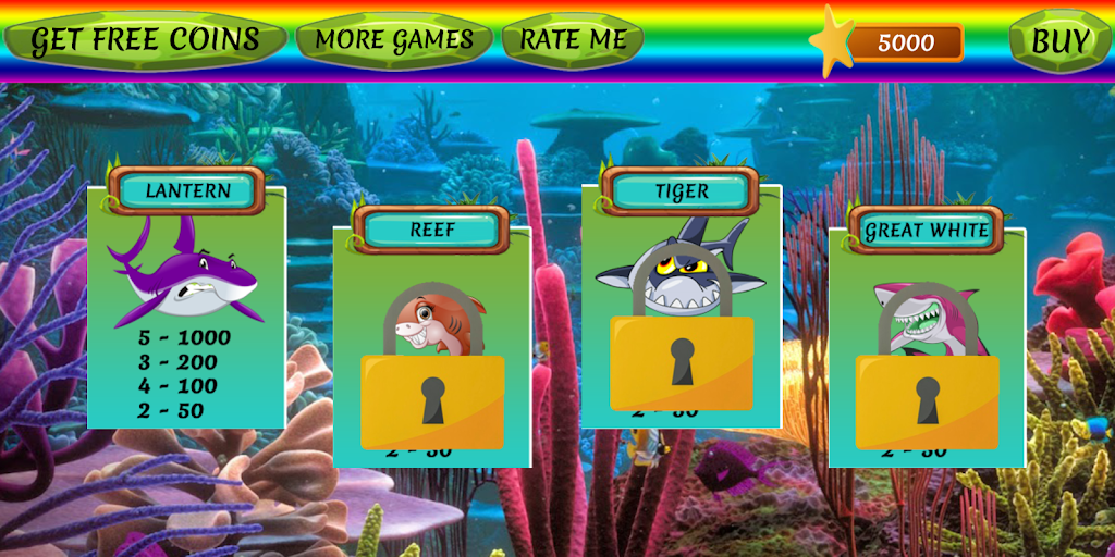 Shark Slots スクリーンショット 1
