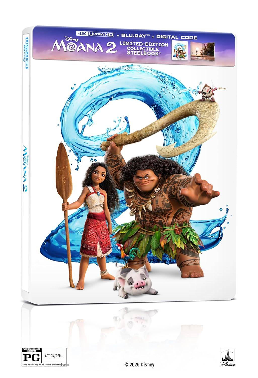 Moana Sequel的Steelbook公布了预订