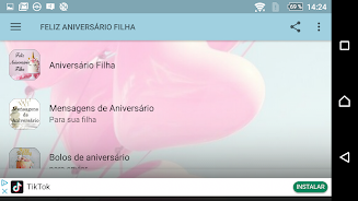 MINHA FILHA DIA NASCIMENTO स्क्रीनशॉट 2