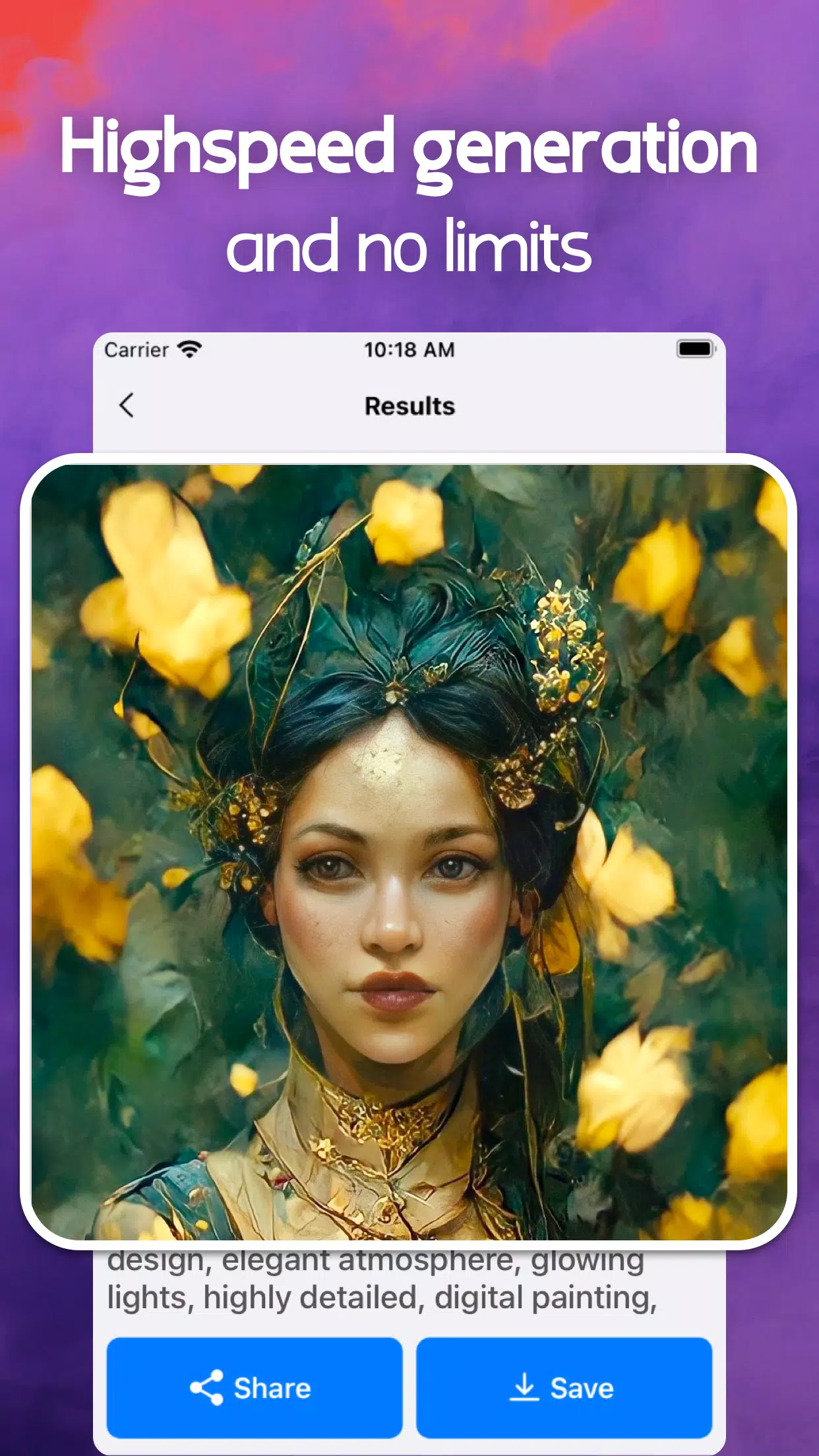 AI Generated Art Generator Screenshot 4