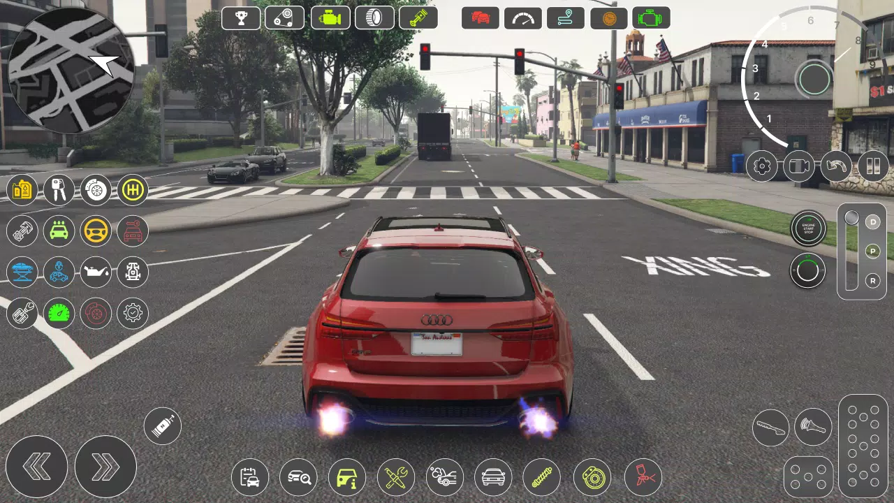 Street Speed: Audi RS6 Driving Screenshot 1