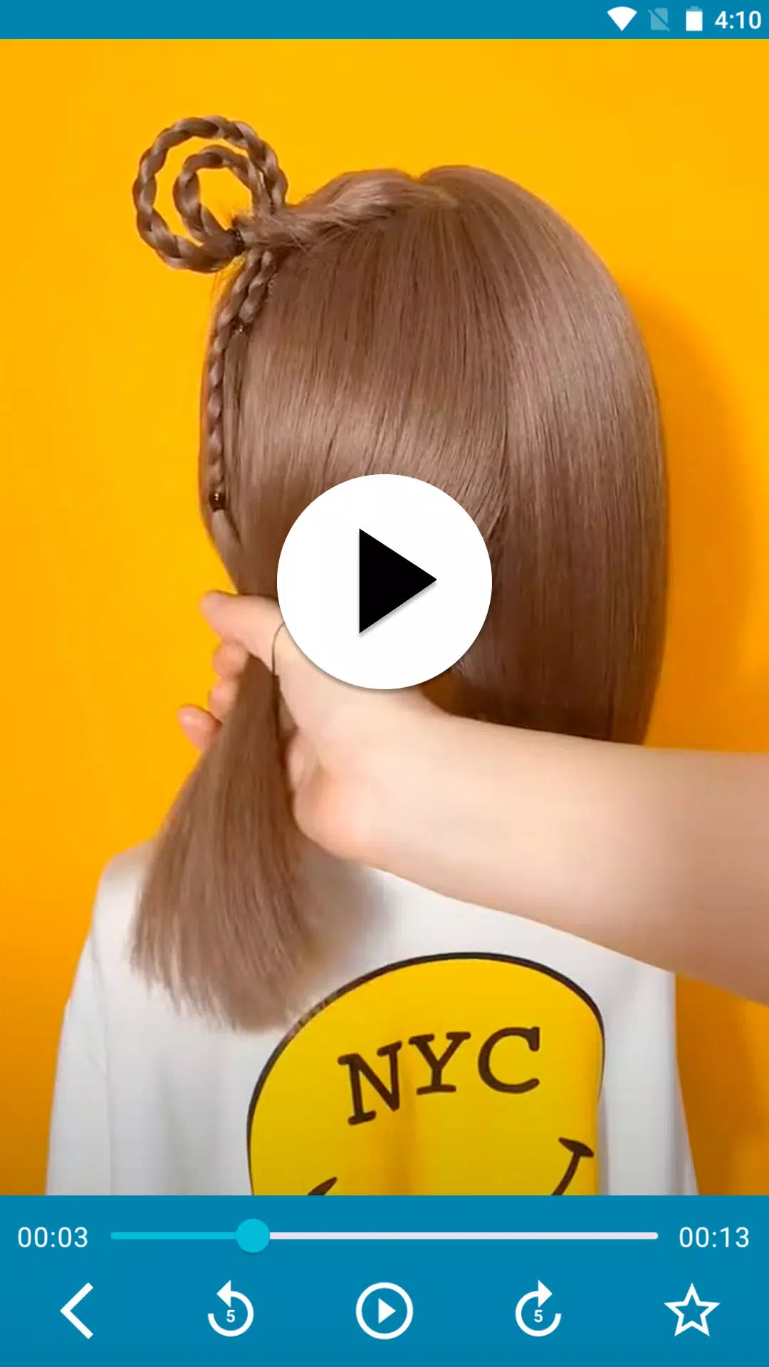 Coiffures pour cheveux courts Capture d’écran 3
