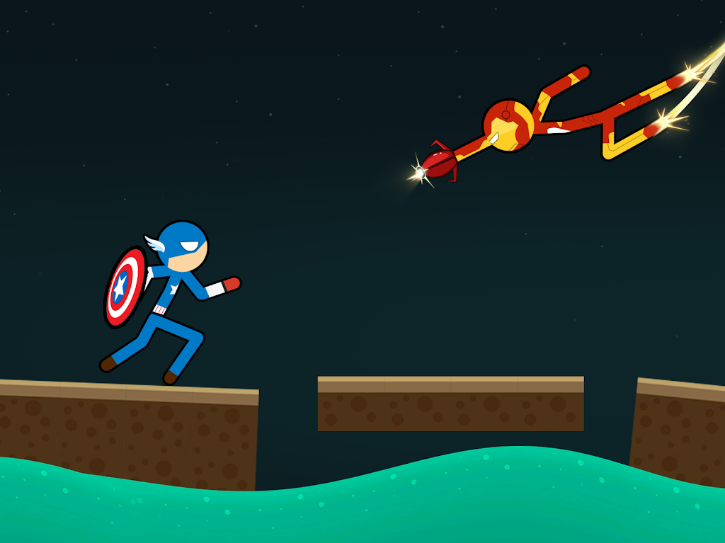 Stick-man Clash Fighting Game ภาพหน้าจอ 3