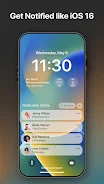 Schermata ios 16 lock screen 2023 2