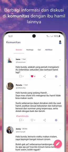BukuBumil - Pregnancy Tracker应用截图第3张