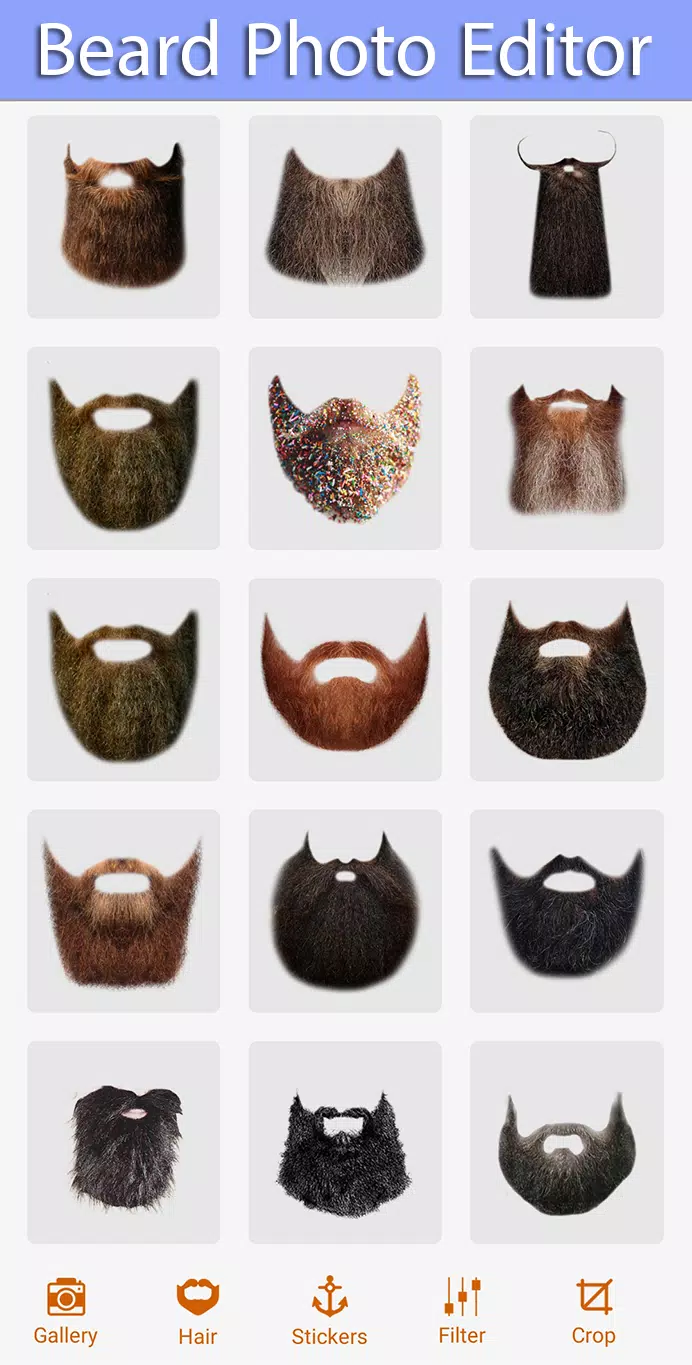 éditeur de photos de barbe Capture d’écran 1