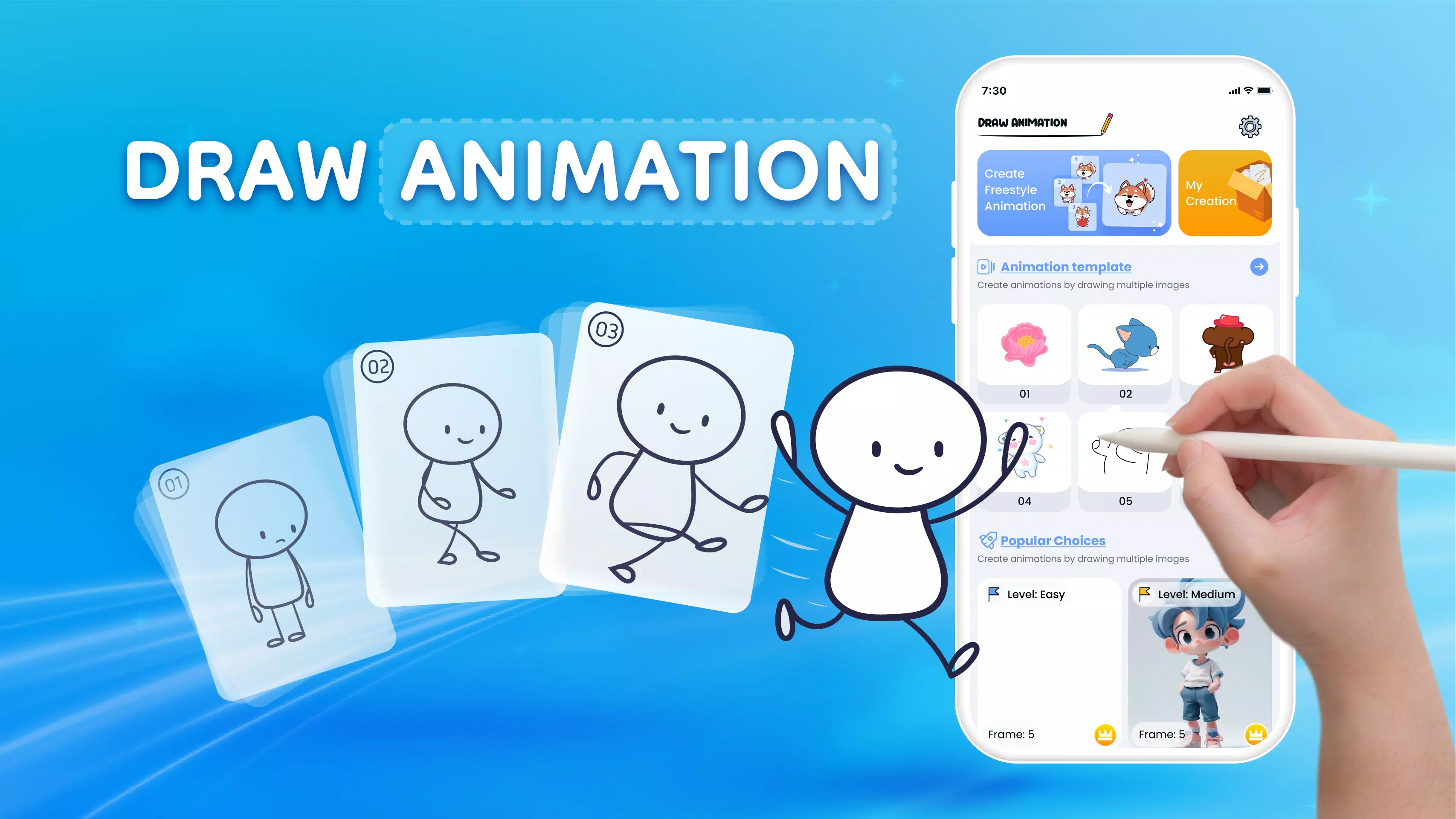 AniDraw: 2D Draw Animation Zrzut ekranu 1