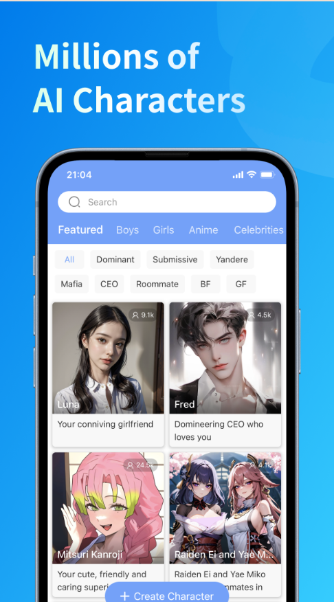 Hi AI ဖန်သားပြင်ဓာတ်ပုံ 1