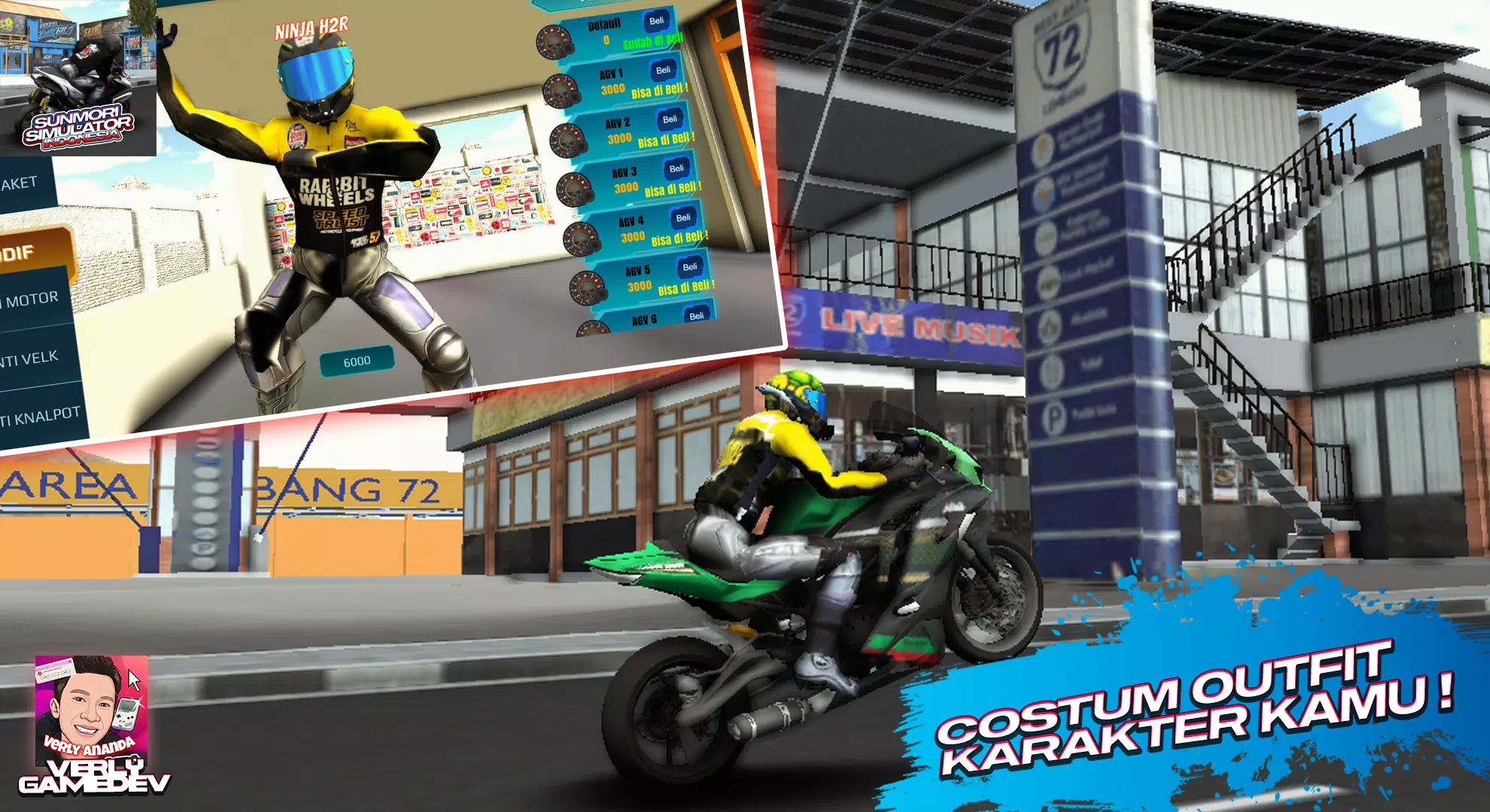 Sunmori Simulator Indonesia 3D Captura de tela 4