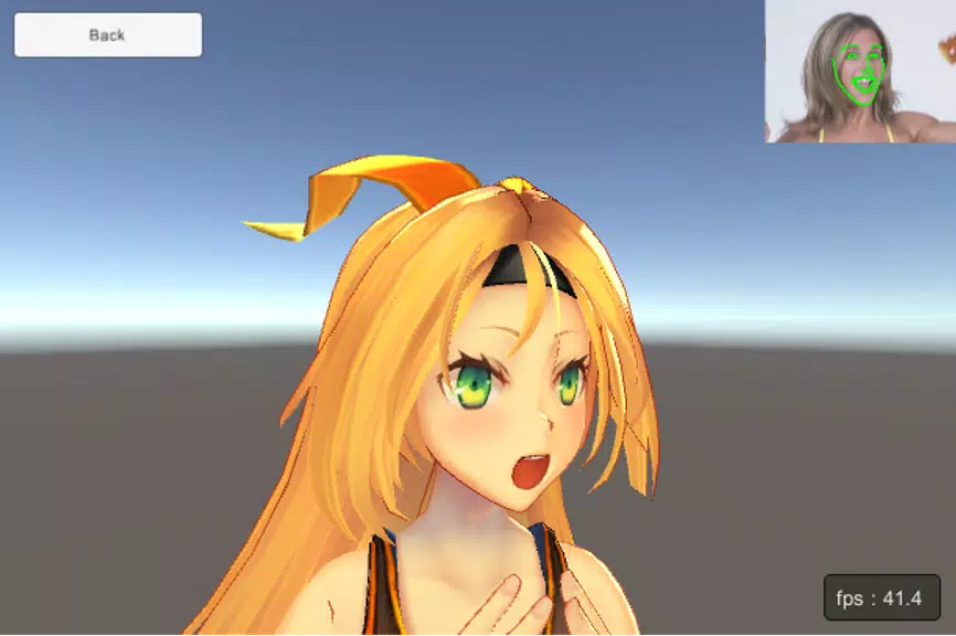 CV VTuber Example スクリーンショット 2