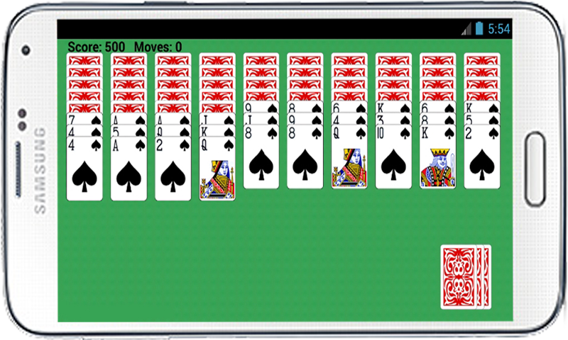 Spider Solitaire Free Game by Appsi スクリーンショット 3