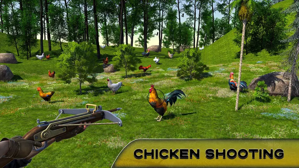 Chicken Hunting Challenge Game स्क्रीनशॉट 2