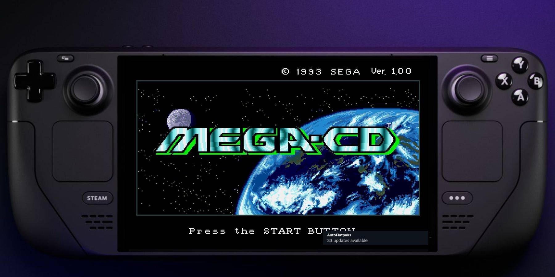 Steam Deck: How to Emulate Sega CD Games