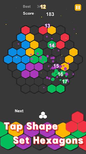 Schermata Nine Hexagons 1