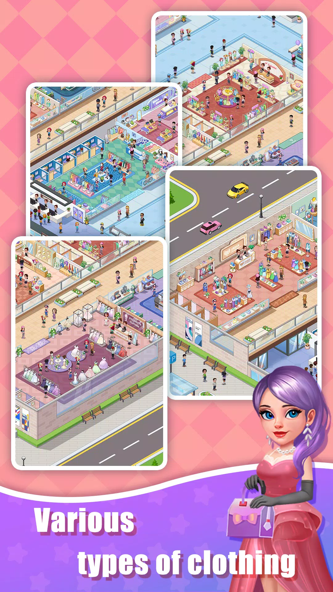 Idle Shopping Mall - Tycoon Captura de pantalla 3