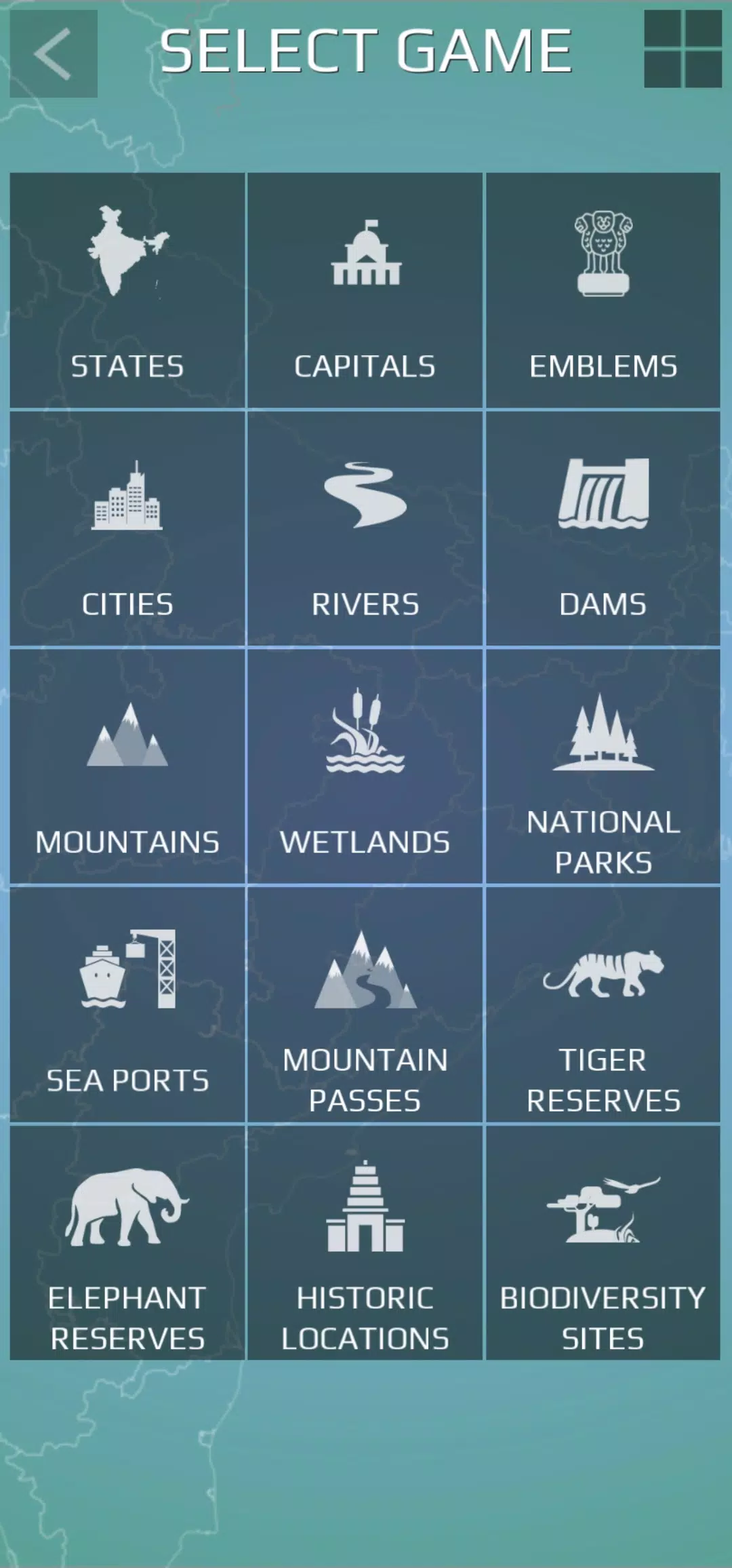India Map Quiz Capture d’écran 1