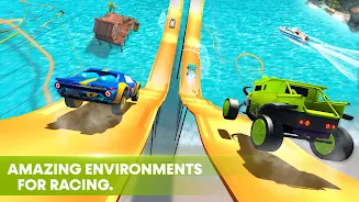 Race Off - Car Jumping Games Schermafbeelding 1