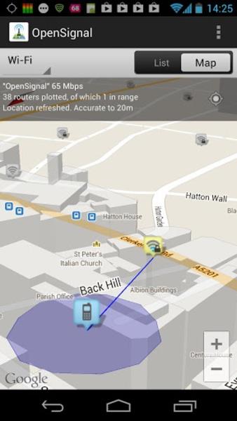 OpenSignal - 3G/4G/WiFi Ekran Görüntüsü 1