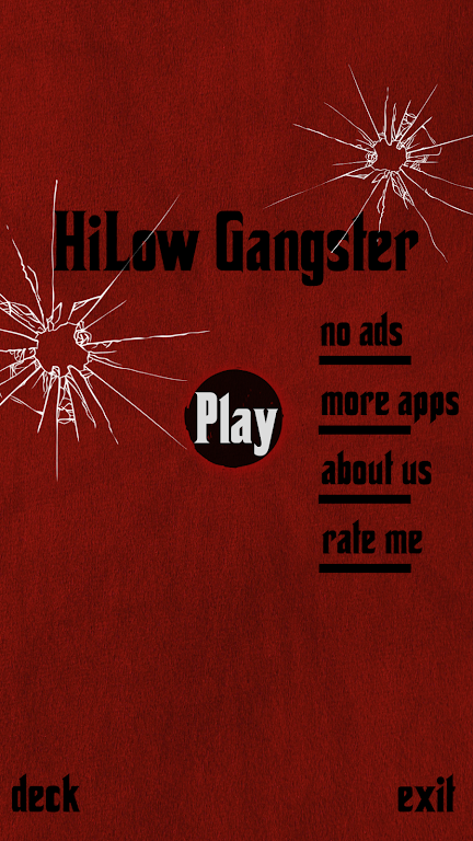 High Low Card Game (Hi-Lo) Screenshot 2