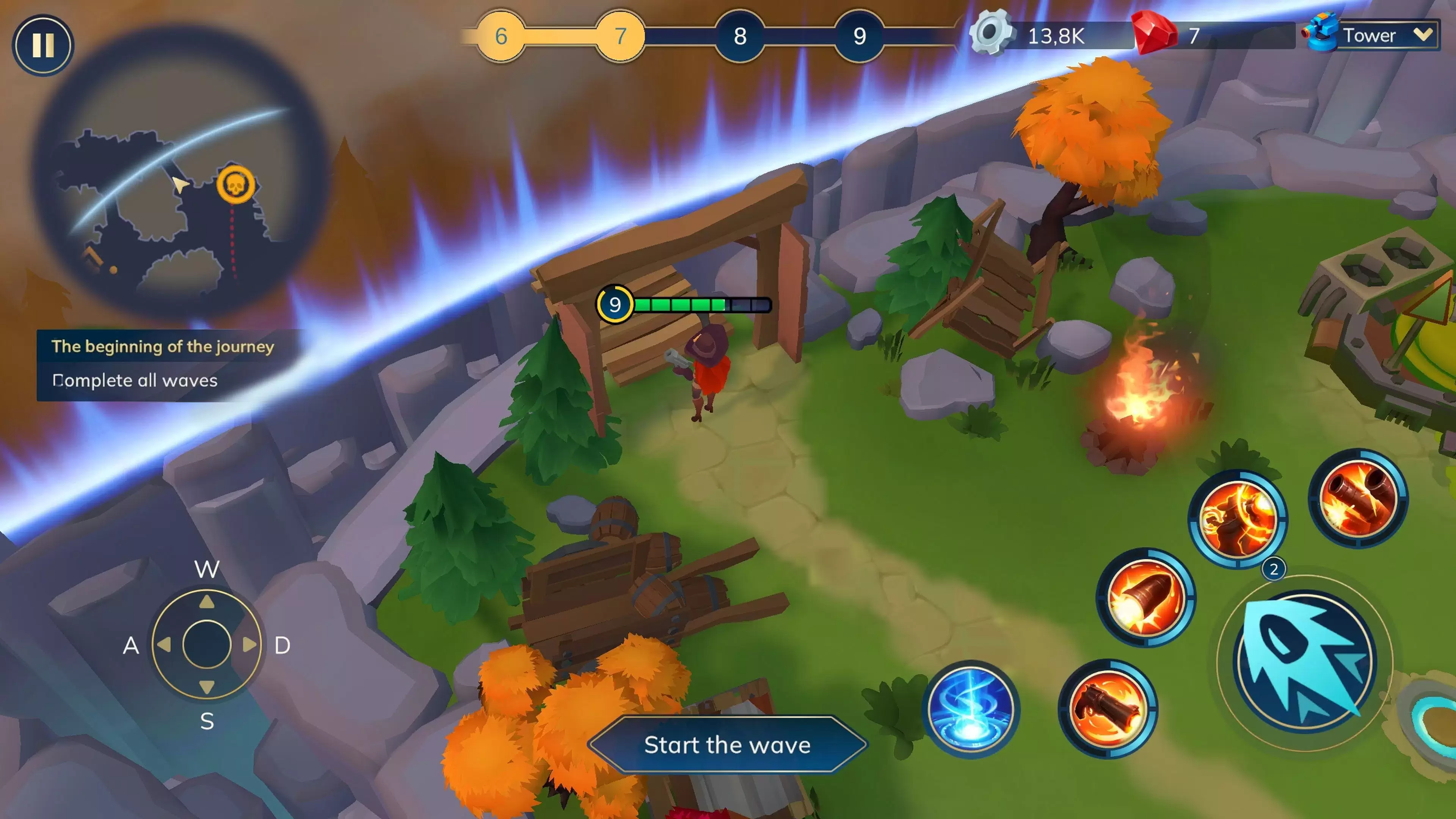 Heroes of Tower Defense Battle Capture d’écran 1