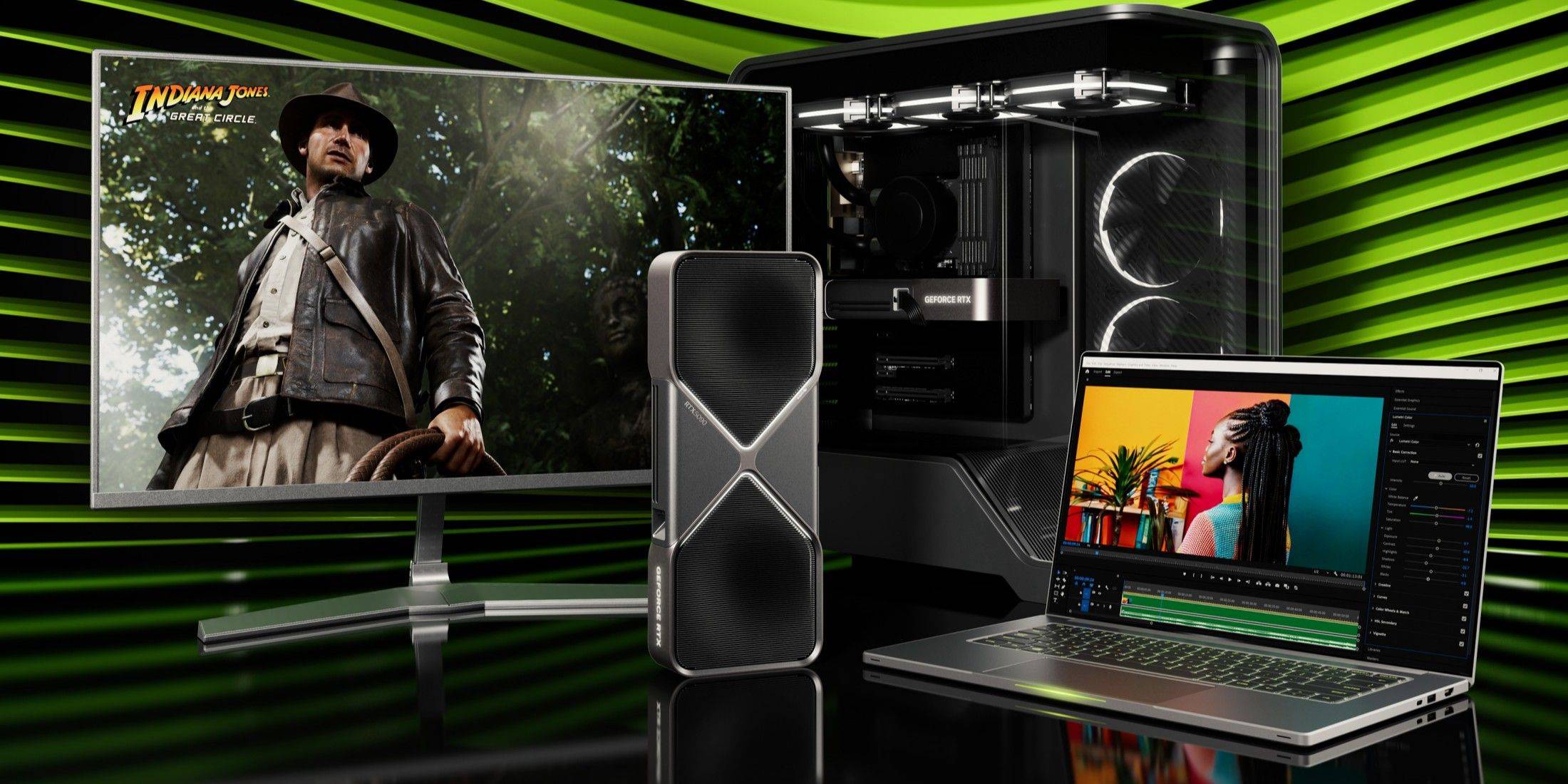Das Powerhouse von DLSS 4 kommt an: Game Showcase entfesselt Multi-Frame-Magie