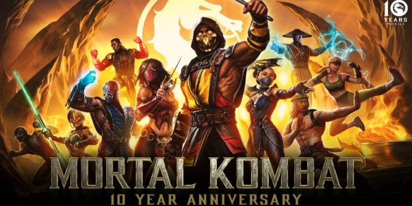 MK1 Geras, Klassic Skarlet Junte -se à celebração do 10º aniversário do Mortal Kombat Mobile
