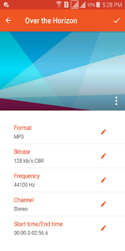 Audio Converter (MP3 AAC OPUS) Ekran Görüntüsü 3