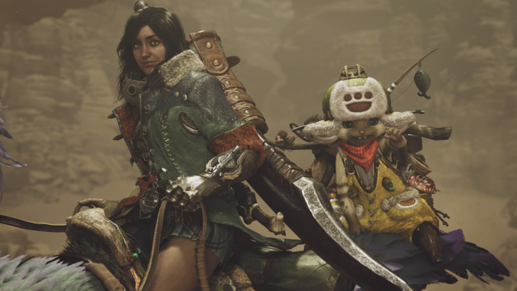 Caça monstros de mundo aberto em Monster Hunter Wilds
