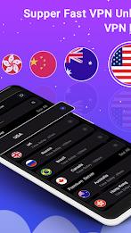 SuperFast VPN : Fast VPN Proxy Ekran Görüntüsü 2