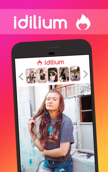 Idilium: Random Chat Roulette Schermafbeelding 3