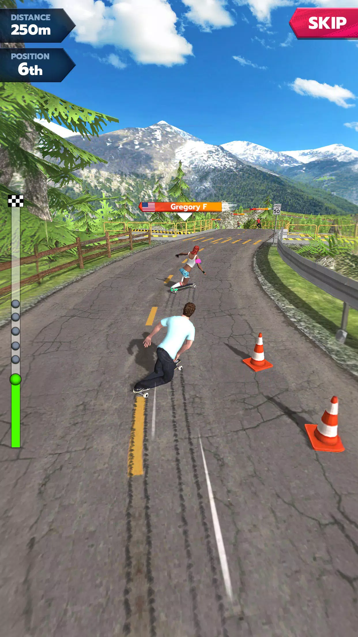 Downhill Race League Capture d’écran 3