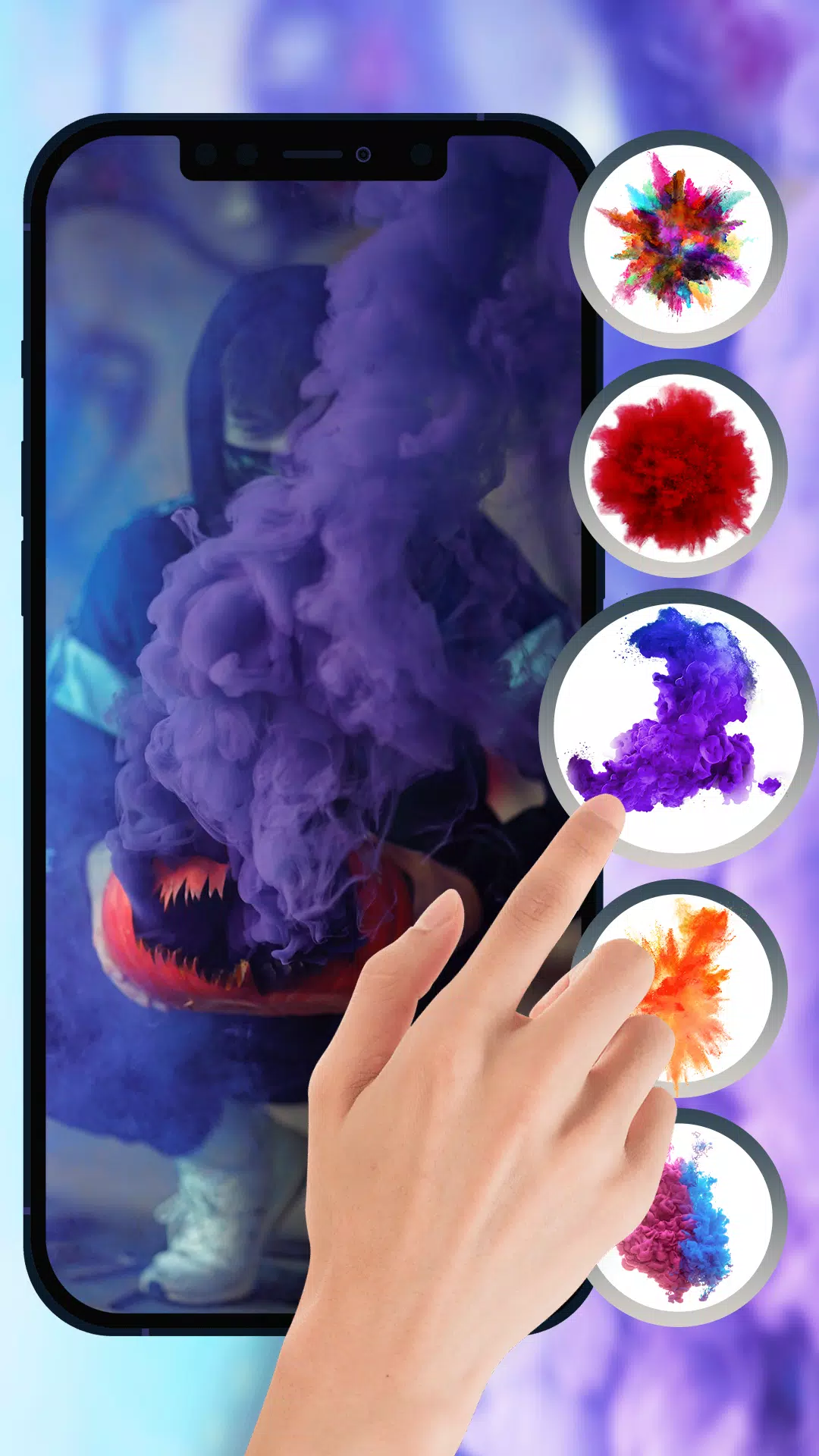 Smoke Filter Photo Editor スクリーンショット 1