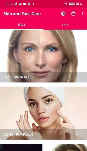 Skin and Face Care - acne, fai应用截图第1张
