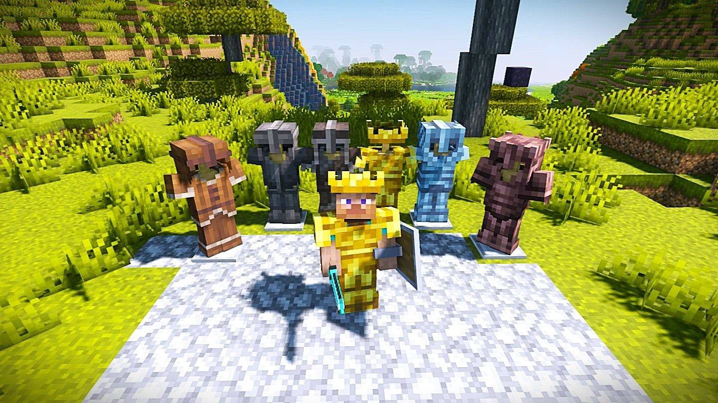 Storing Wardrobe in Minecraft: Crafting an Armor Stand