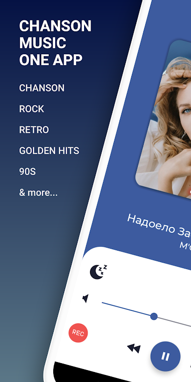 Schermata Radio Chanson Music & Podcast 1