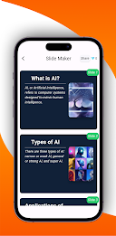 AI presentation creator Tangkapan skrin 1