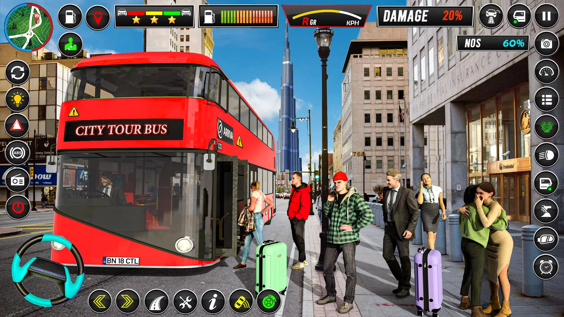 Real Bus Simulator Coach Bus Captura de tela 2