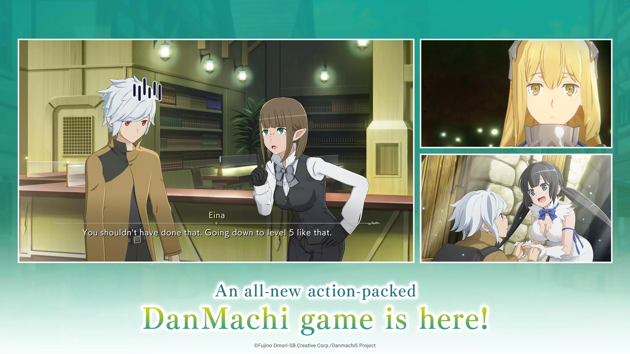 DanMachi BATTLE CHRONICLE Ảnh chụp màn hình 2