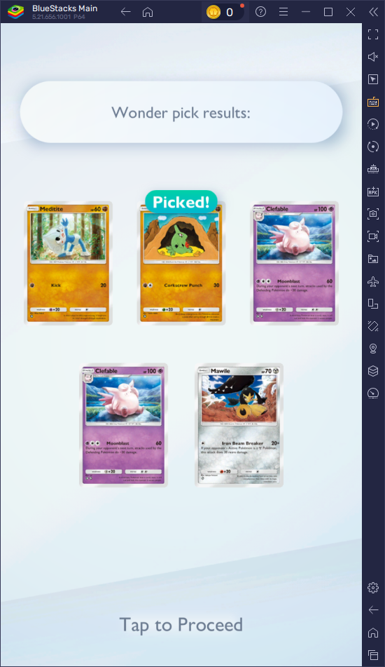 Manaphy和Snorlax在PokémonTCGPocket的新Wonder Pick活動中出現